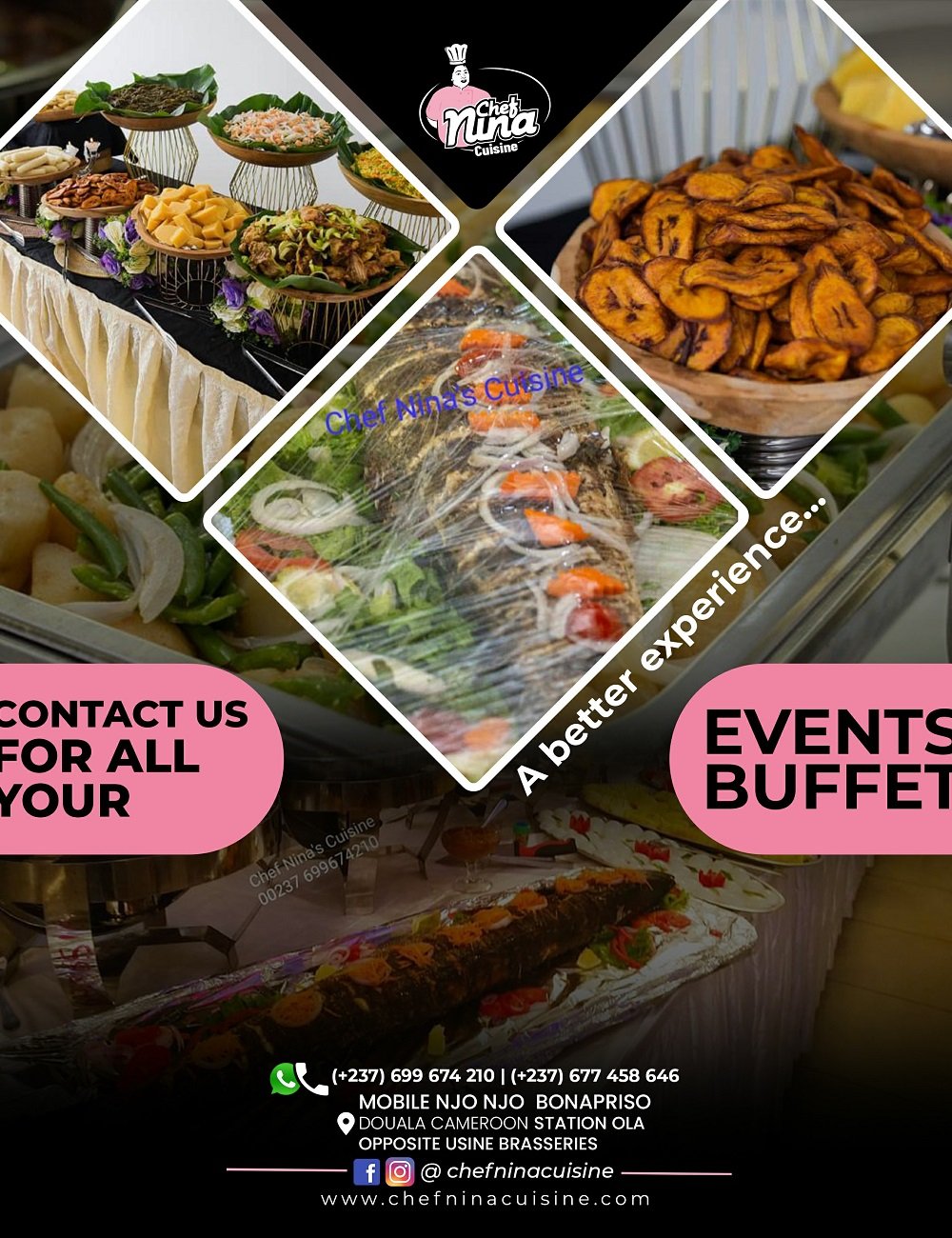 Chef Nina's Cuisine | Web Spectron