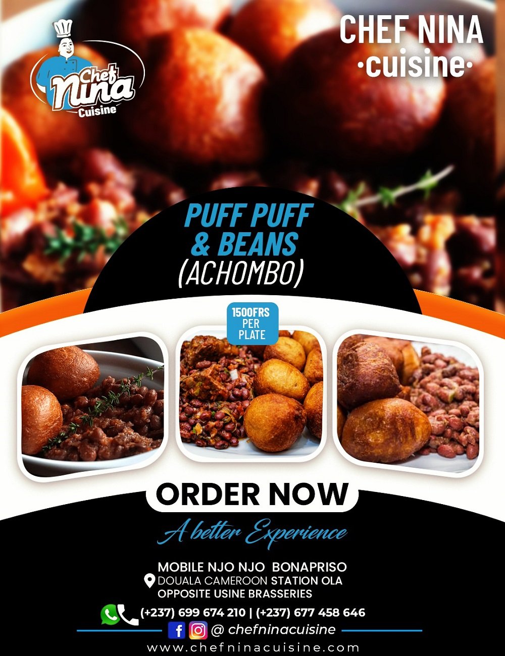 Chef Nina's Cuisine | Web Spectron