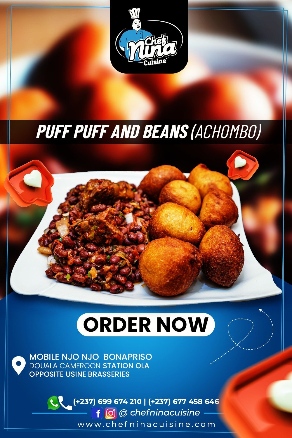 Chef Nina's Cuisine | Web Spectron