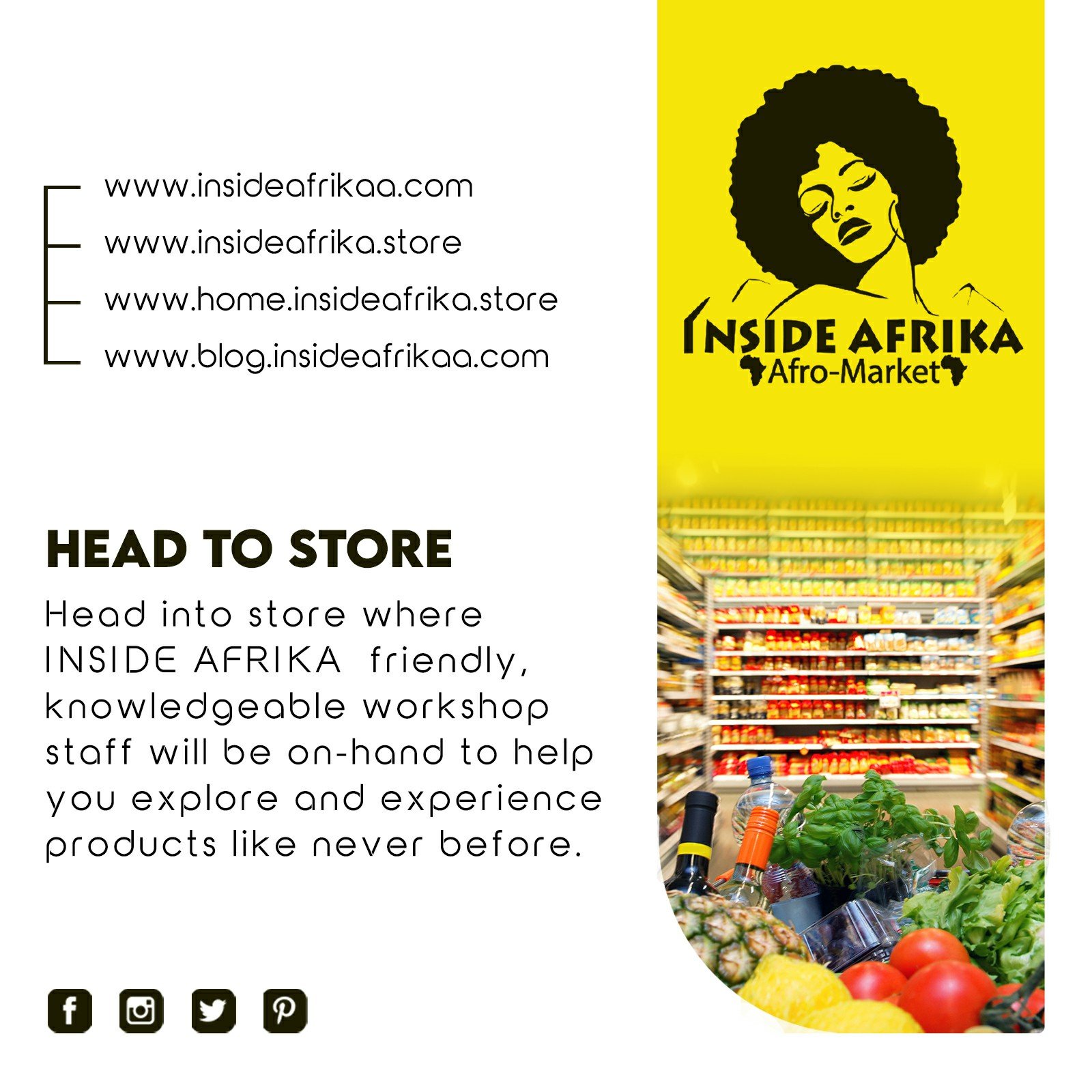 Inside Afrika Store | Web Spectron